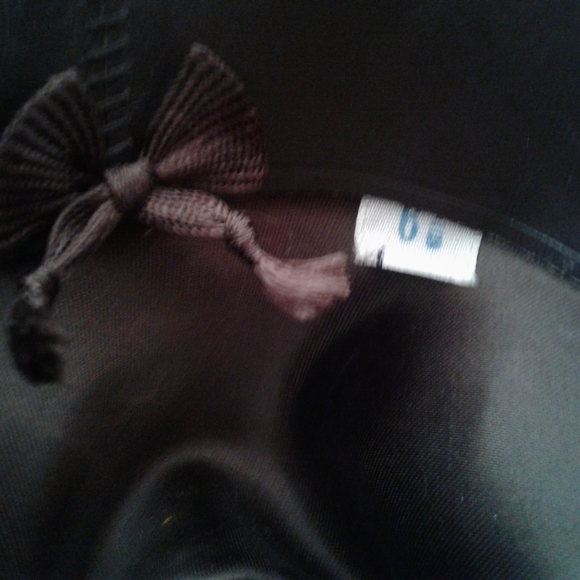 Borsalino Fedora Fur felt hat cap Size 6 7/8 (55) Made in Italy beige camel 1857 - Picture 9 of 9